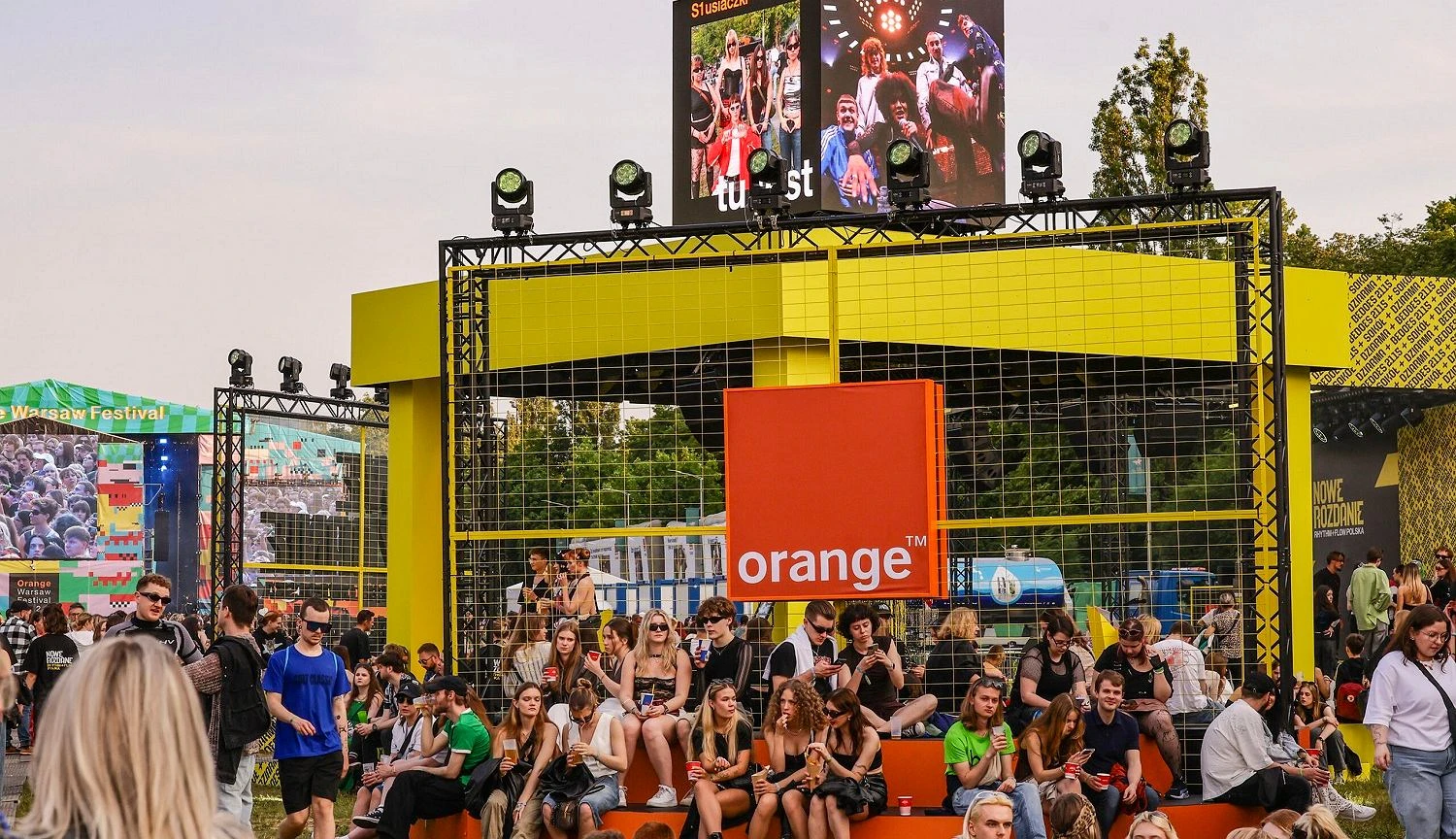 Widzimy siÄ pod scenÄ? Zobacz jakie atrakcje czekajÄ na Ciebie na festiwalowej mapie z Orange