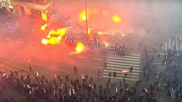 MSWiA publikuje nagranie z Marszu Niepodlegoci. 