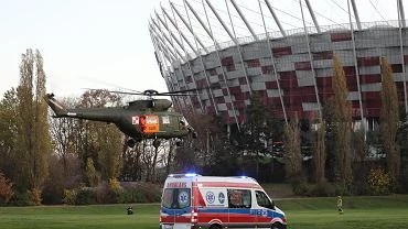 30 pacjentw w szpitalu na Stadionie Narodowym. 