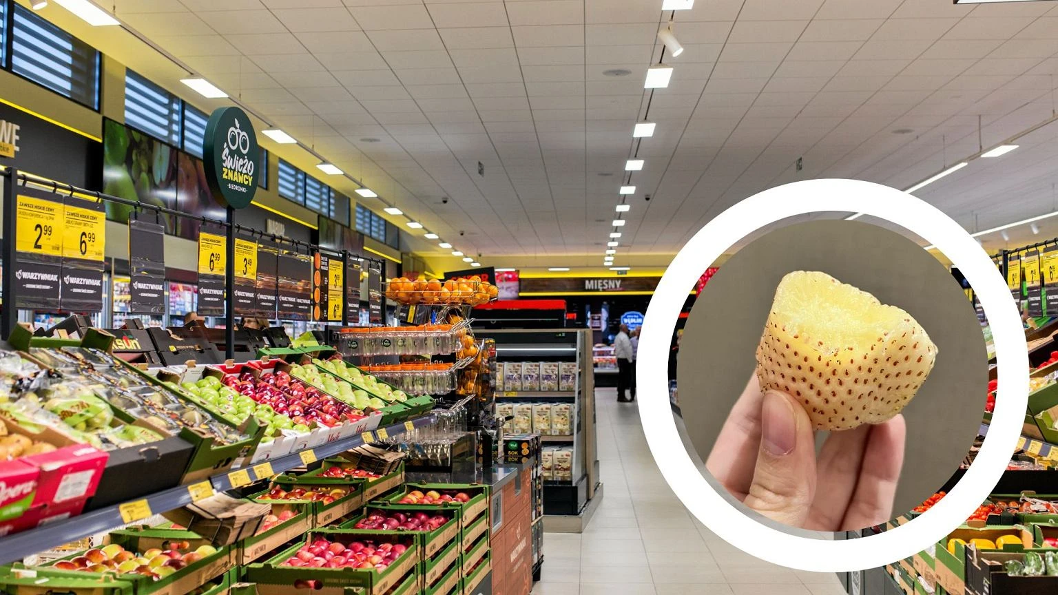 Oburzyły go luksusowe truskawki z Biedronki. 
