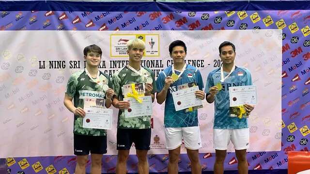 Bersama Pasangan Baru, Mantan Rekan Kevin Sanjaya Juara di Sri Lanka