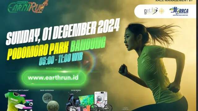 Lomba Lari Sambil Berdonasi dan Bedampak Positif Bagi Lingkungan di Mandatalam Earth Run 2...