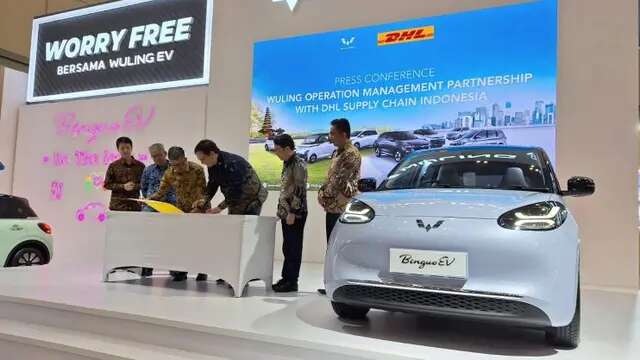 Tingkatkan Kepuasan Konsumen, Wuling Gandeng DHL untuk Kelola Persediaan Suku Cadang