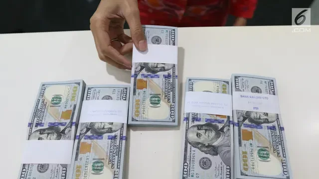 Dolar AS Stabil terhadap Euro hingga Poundsterling Jelang Akhir Pekan