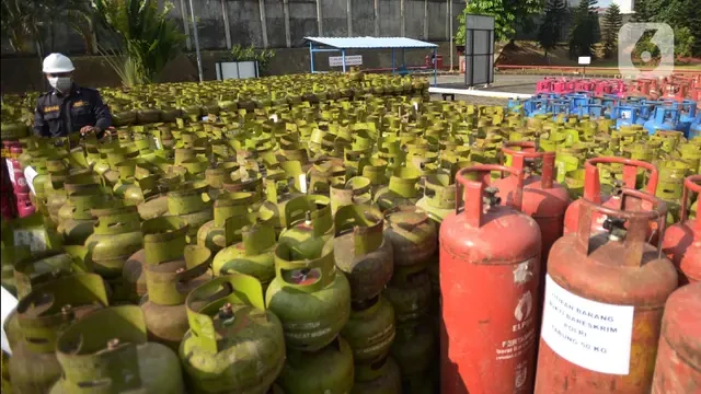 25.000 Tabung LPG Oplosan di Tangerang Digerebek Polisi