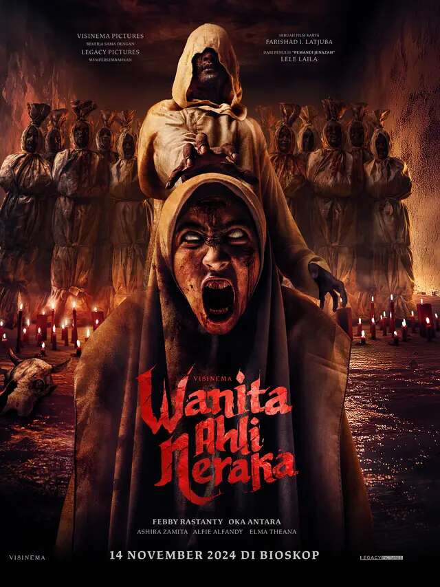 Gelar Screening, Film Horor Wanita Ahli Neraka Sukses Pukau Penonton di Lampung