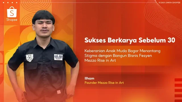 Anak Muda Bogor Berani Lawan Stigma, Sukses Berkarya Sebelum Usia 30 Lewat Mezzo Rise in A...