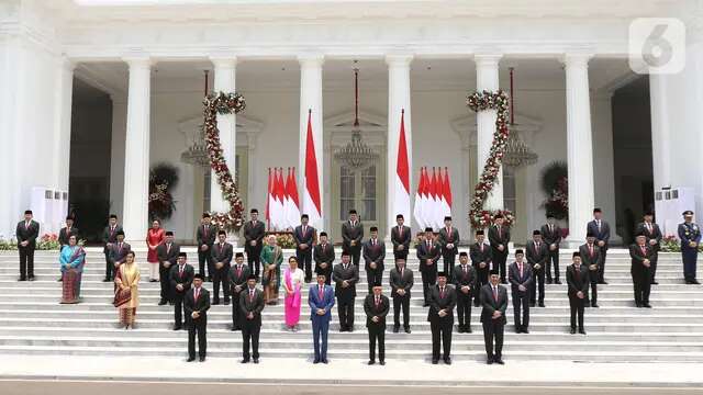 Daftar Kabinet Indonesia dari 1945 Hingga Sekarang, Era Jokowi 34 Anggota