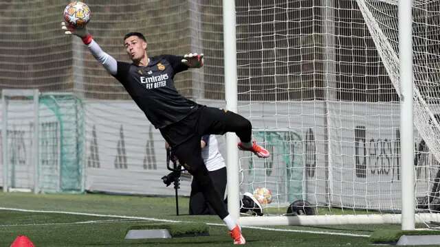 Bertahan di Real Madrid, Andriy Lunin Rela Jadi Pelapis Thibaut Courtois