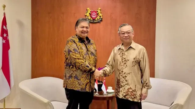 Hadiri 6WG Ministerial Meeting, Menko Airlangga Bahas Transformasi Ekonomi RI–Singapura