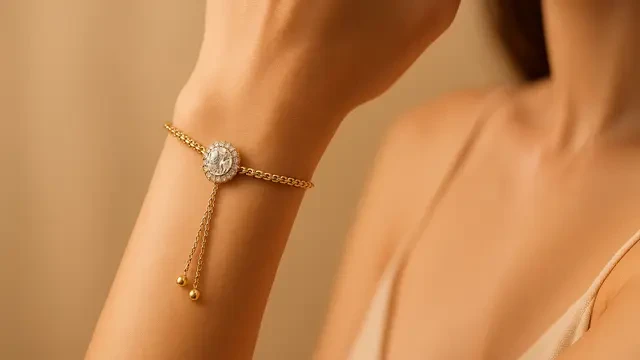 8 Model Gelang Rantai Serut Adjustable untuk Wanita, Pilihan Elegan dan Menarik