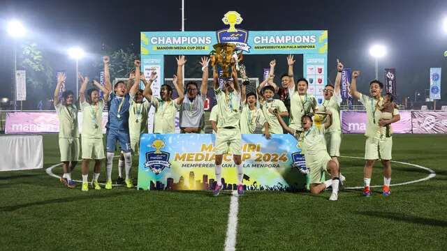 Wakil Emtek Grup Juara Turnamen Mini Soccer Antar Media, Cetak Rekor Naik Podium 2 Kali Be...