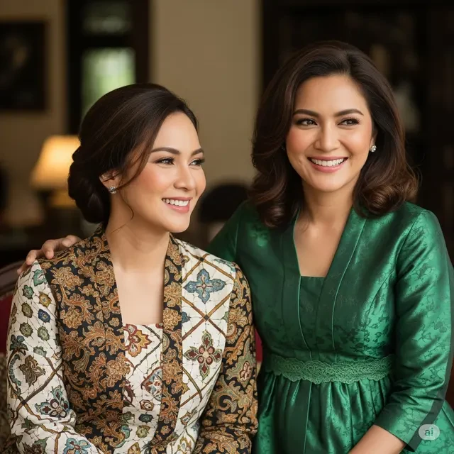 10 Model Atasan Brokat Wanita Usia 45 Tahun ke Atas, Tampil Elegan & Awet Muda di 2025