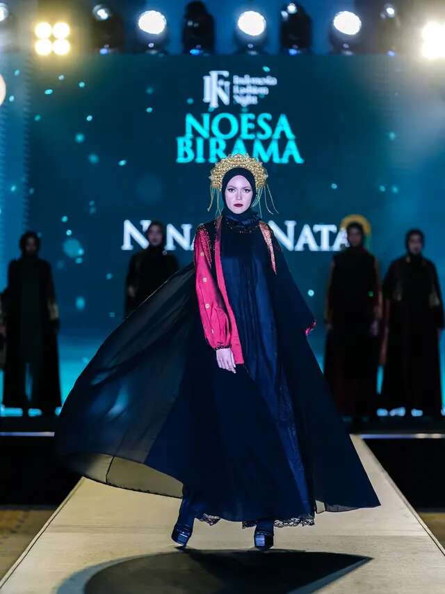 Inspirasi Baju Lebaran dari Koleksi Desainer Indonesia yang Tampil di Riyadh Arab Saudi, A...