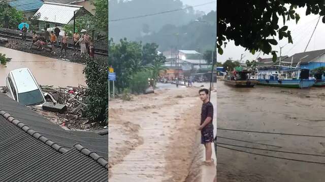 BPBD Lampung Catat 17 Wilayah Terdampak Banjir, 1 Warga Hilang