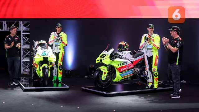 Dapat 1 Motor Pabrikan, VR46 Racing Team Siap Perbaiki Prestasi di MotoGP 2025