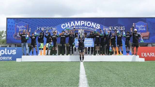 Tampil Konsisten di Hydroplus Soccer League 2024, Scorpion FC Kudus Rengkuh Gelar Juara