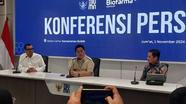 Erick Thohir Rayu Swasta Bantu Sehatkan Indofarma