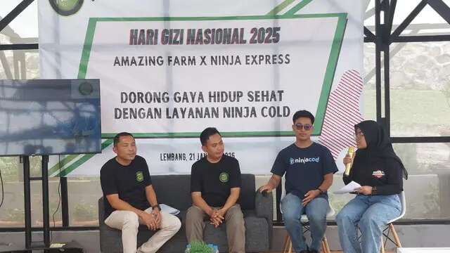 Hari Gizi Nasional 2025, Ninja Cold dan Amazing Farm Promosikan Pola Hidup Sehat di Indone...