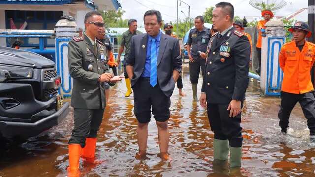 Banjir Mulai Mengancam Rohil, Drainase dan Pintu Air Bermasalah