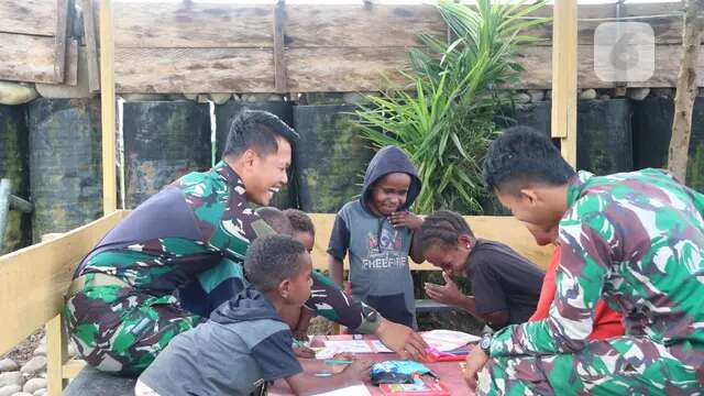 Tugas Ganda Prajurit Kostrad di Wilayah Konflik, Nduga