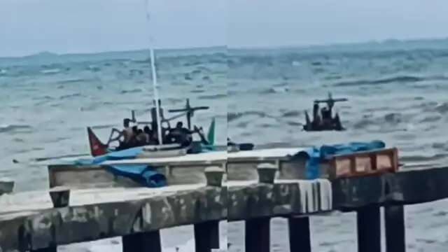 Terombang-ambing di Laut Selama 3 Jam di Teluk Semaka, 8 Orang Berhasil Diselamatkan