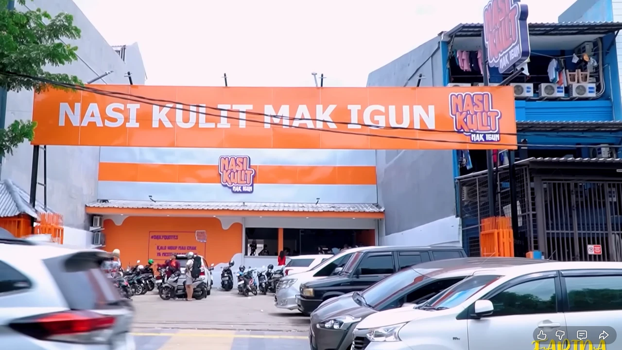 Desain Warung Makan Nasi Kulit Ayam Ivan Gunawan, Konsep Food Court yang Bikin Betah