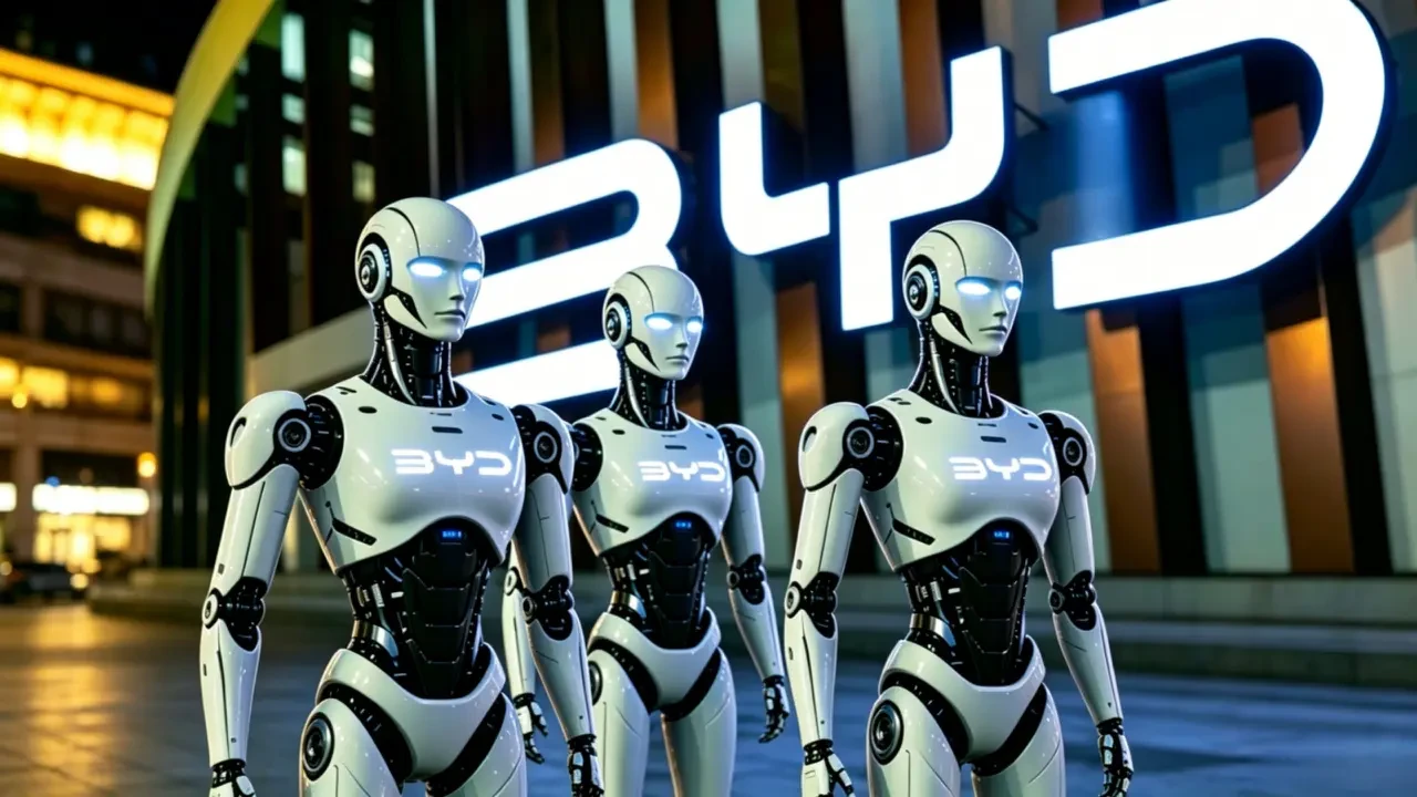 Robot Humanoid Bakal Tersedia di Dealer BYD