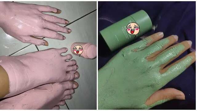 6 Potret Orang Pakai Masker di Badan Ini Bikin Tepuk Jidat, Totalitas Agar Glowing