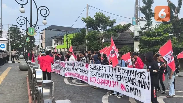 100 Hari Ayep-Bobby di Kota Sukabumi, Mahasiswa Teriak Darurat Korupsi