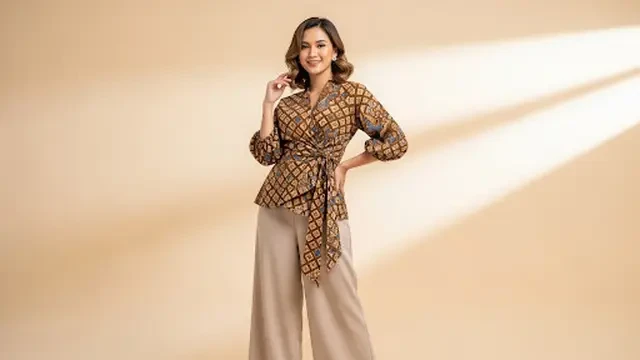 8 Rekomendasi Batik Premium Lengan Balon Panjang, Elegansi Modern Berbalut Tradisi