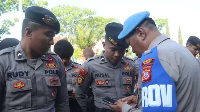 Perangi Judi Online, Puluhan Handphone Anggota Polres Garut Mendadak Diperiksa Provos