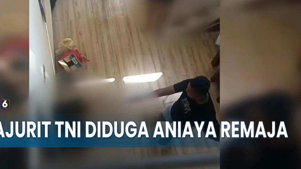 Duduk Perkara Prajurit TNI Aniaya Remaja Pakai Selang
