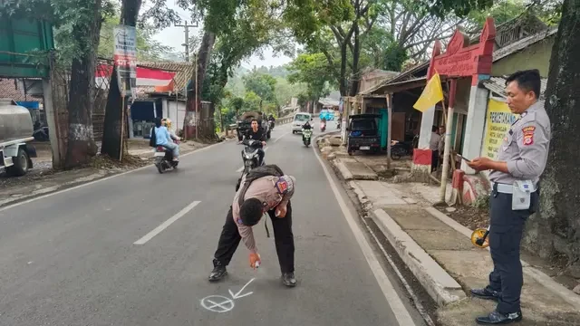 Tabrakan Beruntun di Cikembar Sukabumi, Mahasiswa Tewas di Tempat