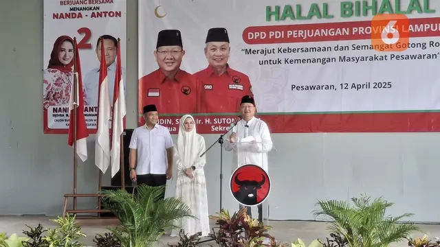 PSU Pilkada Pesawaran, PDIP Lampung Ajak Kader Menangkan Nanda-Antonius