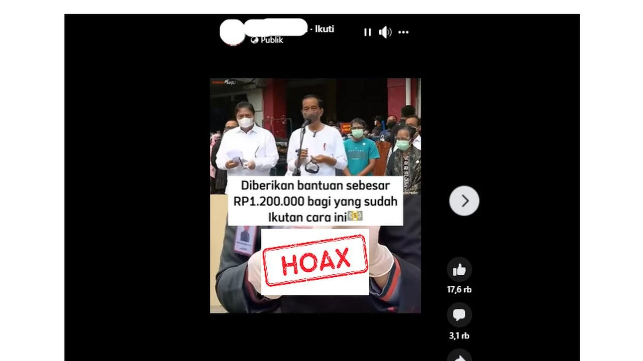 Kumpulan Hoaks Pendaftaran Bantuan Pemerintah, Simak Biar Tak Terjerat Penipuan
