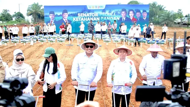 Demi Kedaulatan Pangan Nasional, Sudaryono Kawal Sinergi Kementan dan DPD RI dari Bumi Ben...