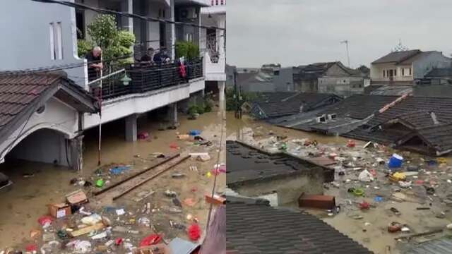 Viral Penampakan Banjir Bekasi 2025, Disebut Jadi yang Terparah dalam Beberapa Tahun Terak...