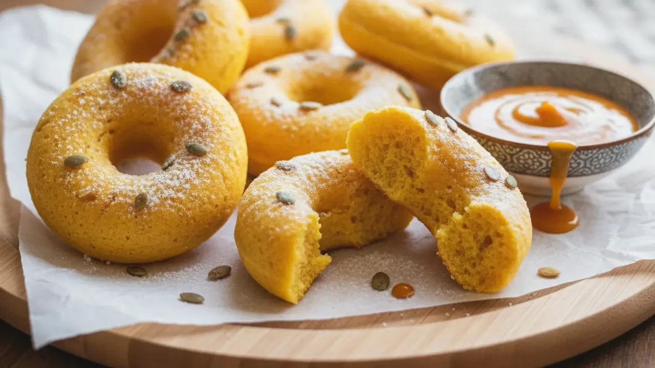 Resep Donat Labu Kuning Super Lembut, Fluffy & Warna Cantik Alami