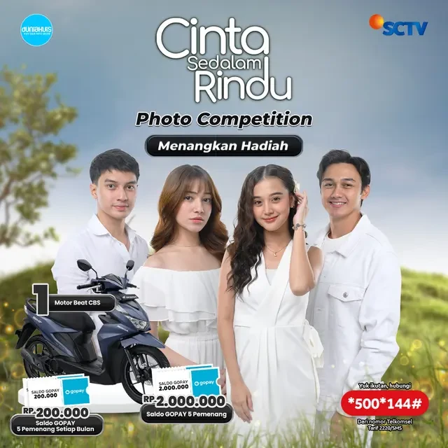 Sinetron Cinta Sedalam Rindu Hadirkan Info Loker Bisa Digarap dari Rumah, Berhadiah Sepeda...