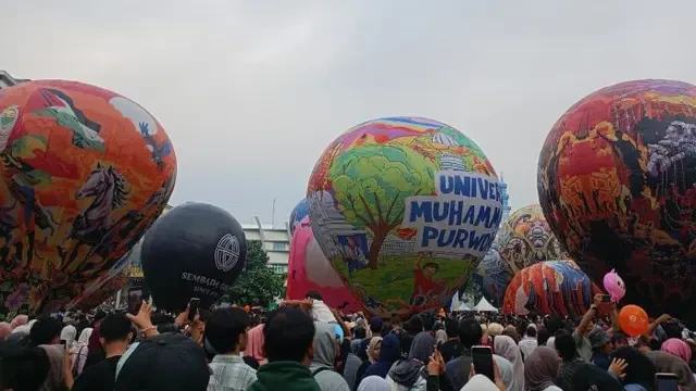 Tak Perlu ke Wonosobo, Festival Balon Udara juga Ada di Purwokerto, Bakal jadi Agenda Tahu...