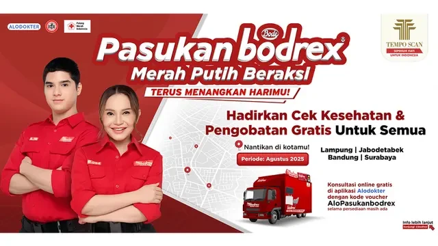 Dari Klinik Keliling hingga Konsultasi Online, Pasukan bodrex Merah Putih Beraksi 2025 Jan...