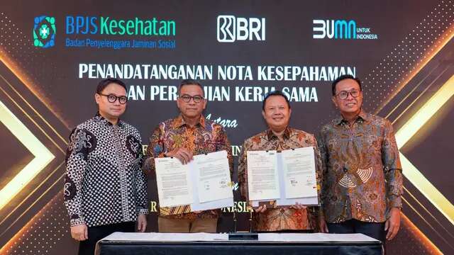 Tingkatkan Kualitas Infrastruktur Kesehatan di Indonesia, BRI dan BPJS Kesehatan Jalin Ker...