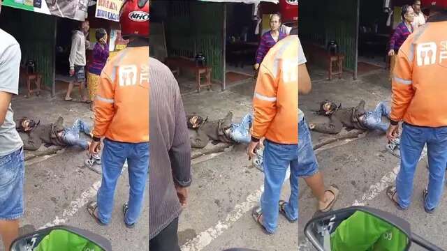 Kesaksian Warga sebelum Pria Berjaket Ditemukan Tewas Bersimbah Darah di Pasar Tugu Bandar...