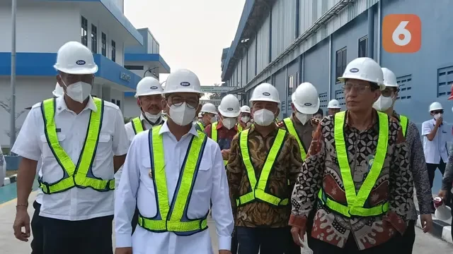 Dukung Ketahanan Pangan, Gubernur Banten Resmikan Pabrik Pupuk di Serang
