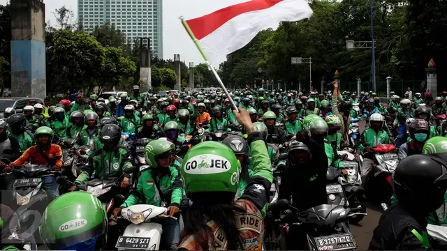 Gojek Tegaskan Pelanggan Tetap Bisa Pakai Layanan Meski Ada Demo Ojol