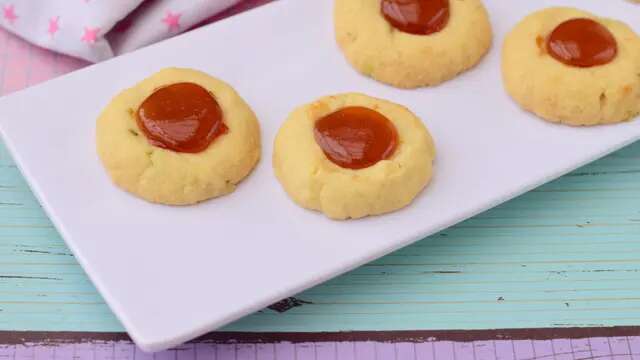 Resep Kue Kering Strawberry Thumbprint, Bisa Tanpa Mixer