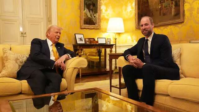 Momen Akrab Donald Trump dan Pangeran William Usai Pembukaan Katedral Notre Dame Paris