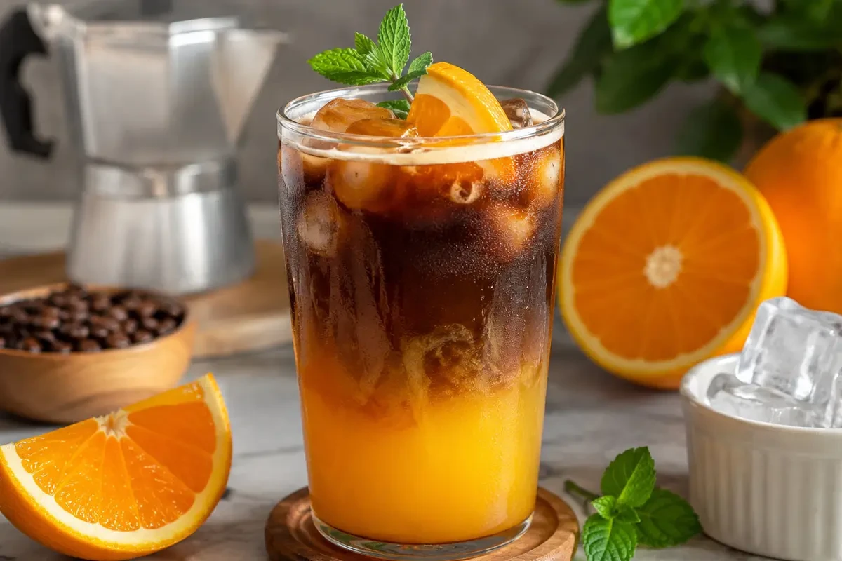Cara Membuat Es Kopi Americano Rasa Buah yang Menyegarkan