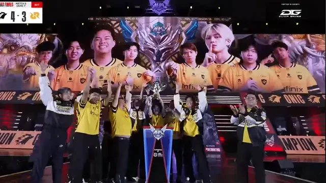 Onic Juara MPL ID S15, Bungkam RRQ Hoshi Lewat Pertarungan Epik!